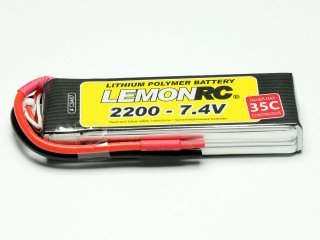 LiPo Akku LEMONRC 2200 - 7.4V (35C)