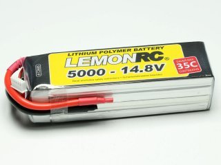 LiPo Akku LEMONRC 5000 - 14.8V (35C)