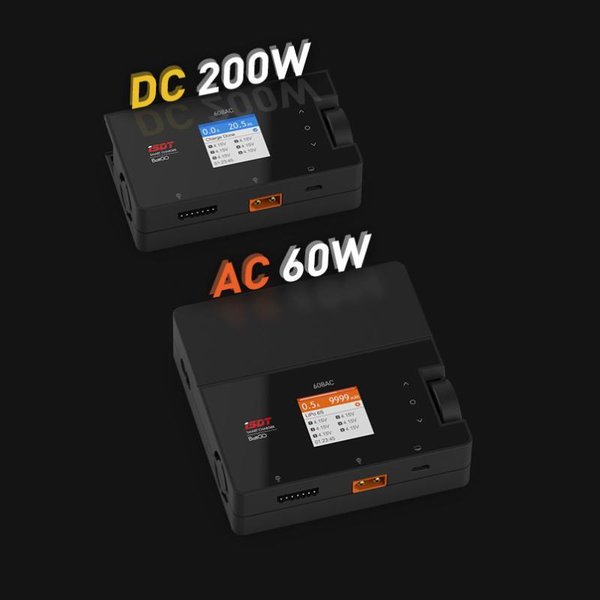 ISDT SMART CHARGER 608AC - 200/50W, 8A, 6S Lipo