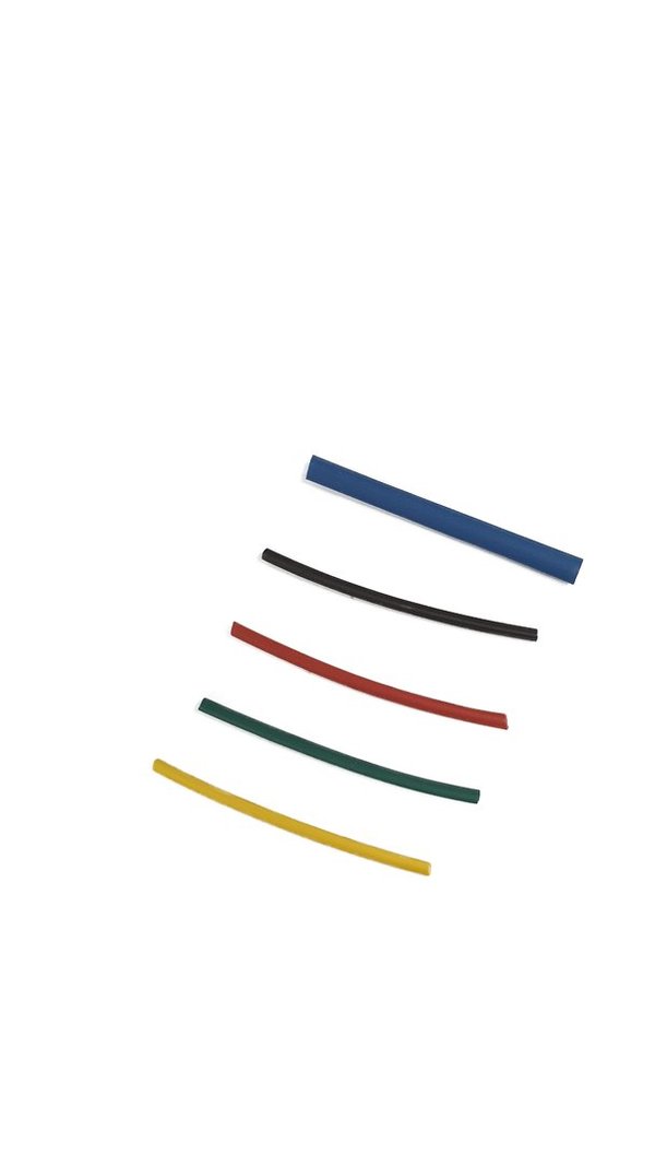 Schrumpfschlauchstücke, farbig, 10 mm