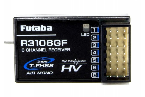 FUTABA T6L Sport 2.4GHz T-FHSS + R3106GF Mode 1