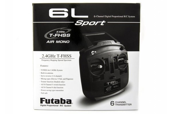 FUTABA T6L Sport 2.4GHz T-FHSS + R3106GF Mode 2