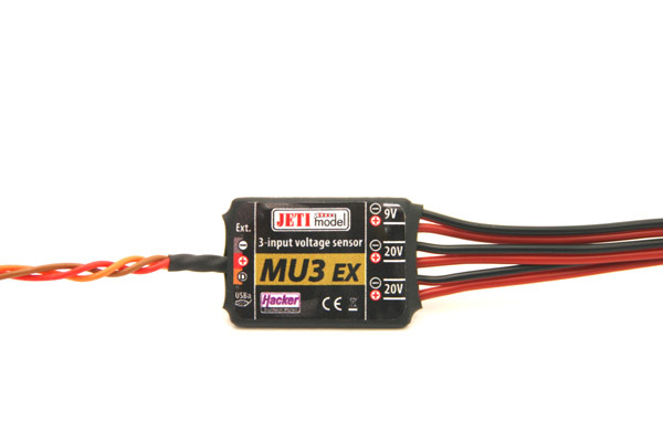 DUPLEX 2.4EX MU 3 Spannungs-Sensor mit 3 Eingängen