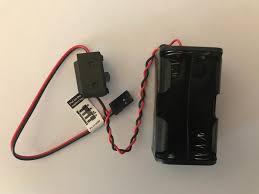 YUKI MODEL Batterie Box 4 x AA JST BEC mit Schalter