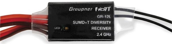 GR-12L SUMD+T 2 Antennen 2.4 GHz Empfänger
