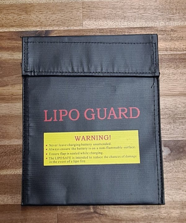 Lipo Safe Bag klein, schwarz