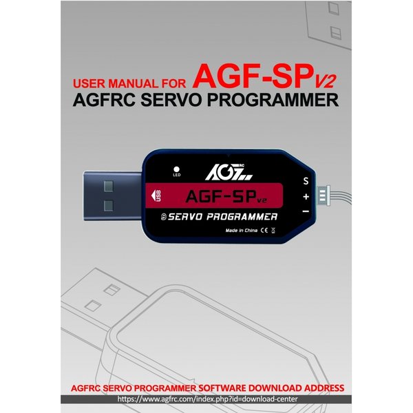 AGF-RC AGF-SPV2 USB SERVO PROGRAMMIER INTERFACE