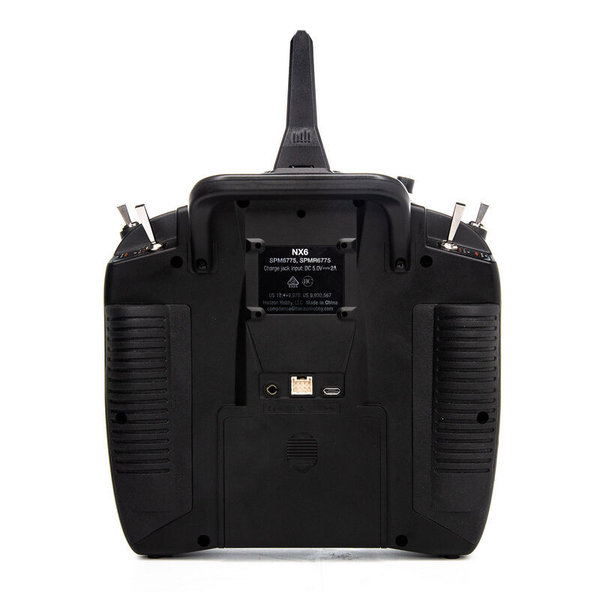 NX6 6-Channel DSMX Transmitter with AR6610T Telemetry Receiver, Intl.