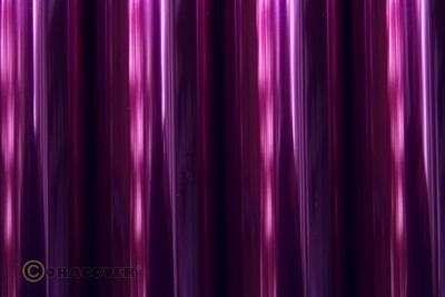 ORACOVER Bügelfolie - Breite: 60 cm - Länge: 1 m transparent violett