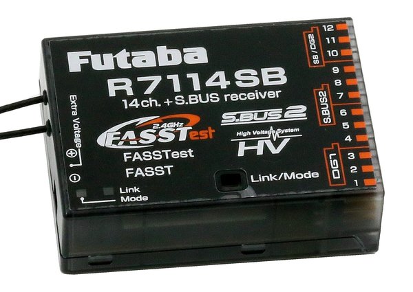FUTABA Empfänger R7114SB 2,4 GHz FASSTest/FASST