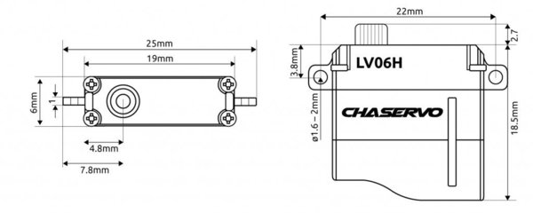 CHA Servo LV06H -Vertikale Ausführung-