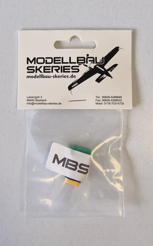 MBS Adapter XT30 Stecker auf MPX Buchse